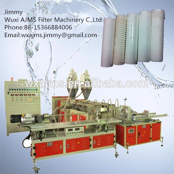 PP melt blown /spun filter cartridge machine