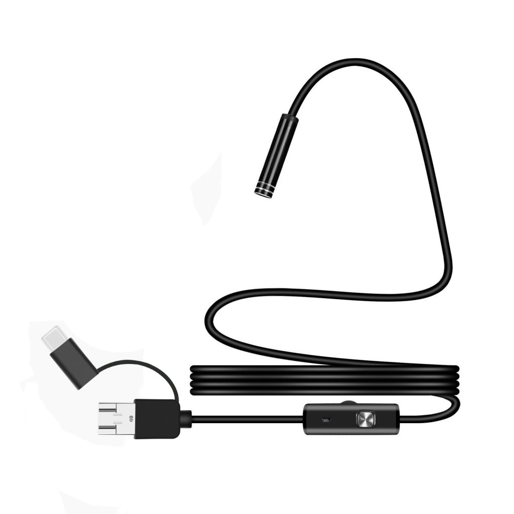 Y102 Android Endoscope Camera 3 in1 Endoscope USB Android 7mm 5M