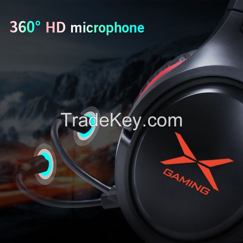 G1 3.5mm gaming headset wired headphone audio device for gaming