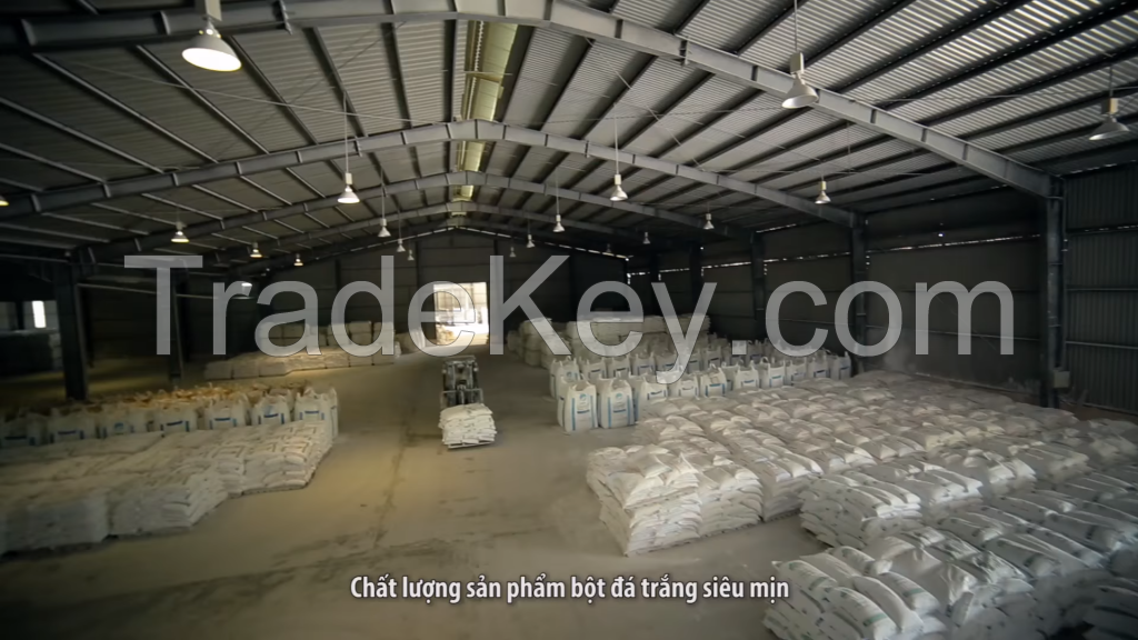 High consistency calcium carbonate powder 98% industrial grade 