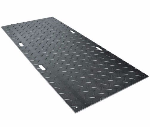 HDPE construction access mats / Temporary ground mat / 4 X 8 plastic hdpe ground mat
