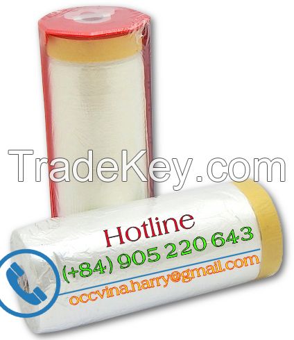 Cloth-taped masking film