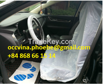 Plastic Car Seat Cover (Clean Kit 5 in 1)