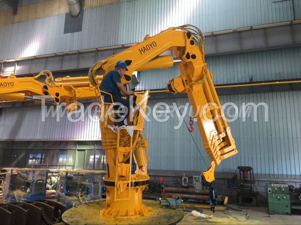 HAOYO Marine Crane Ship Crane supplier