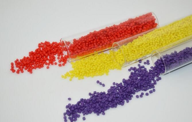 Virgin colourful plastic material pvc compound granules