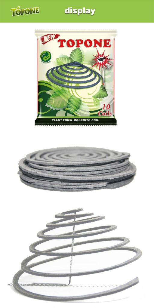 2018 Hot Sale Plant Fiber Natural Mosquito Repellent Coils