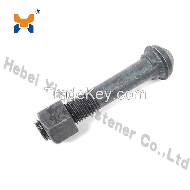 Manufacure supply high quality railroad bolt or railway spike