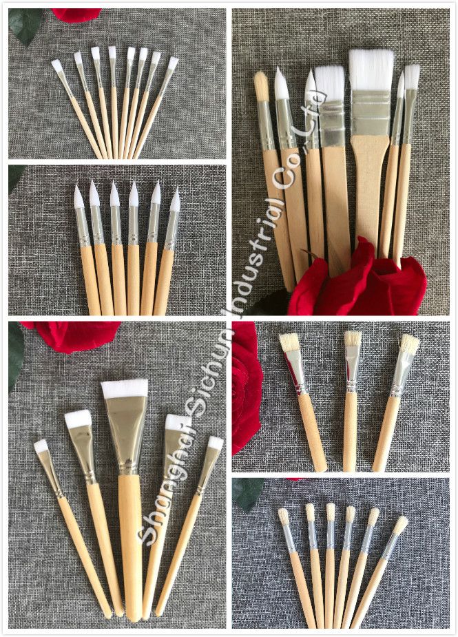 Stencil Brushes for DIY