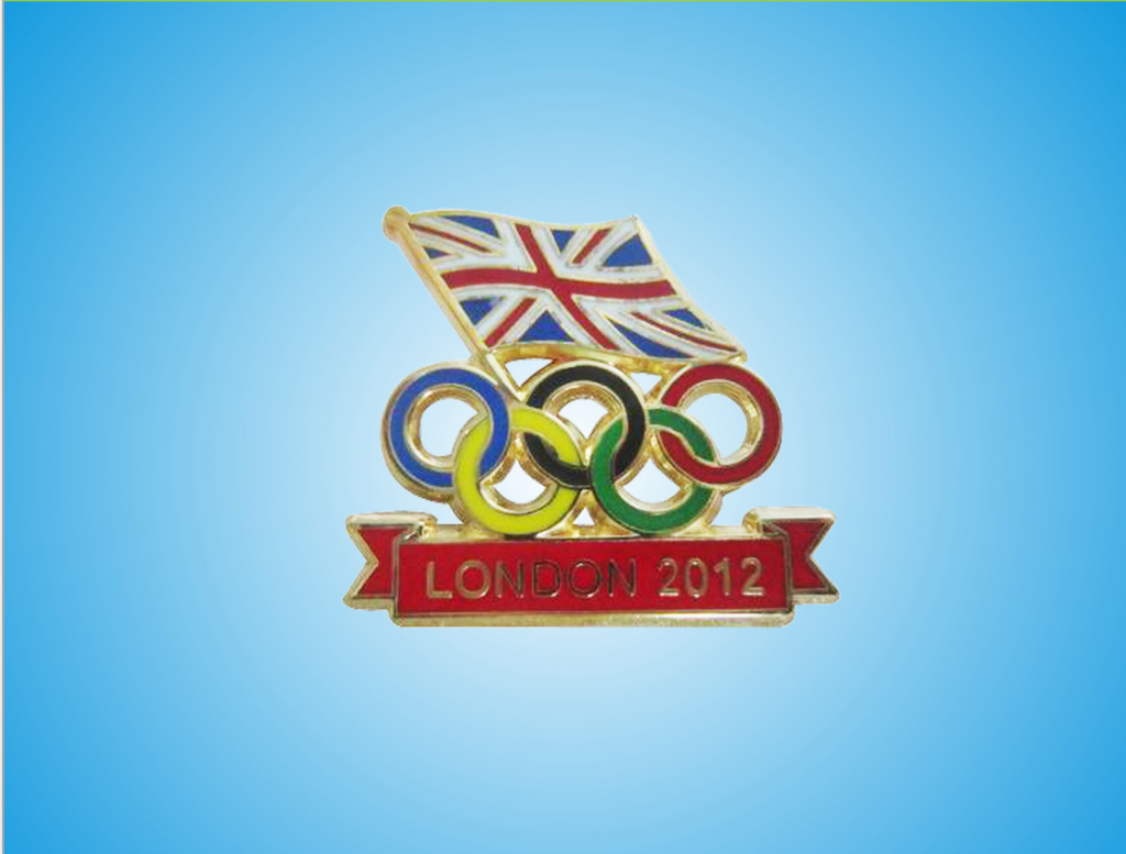 London Olympic Games 2012 UK Flag Chest Badge