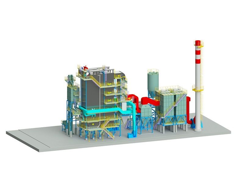 Fluidized Bed Combustion Steam Boiler 