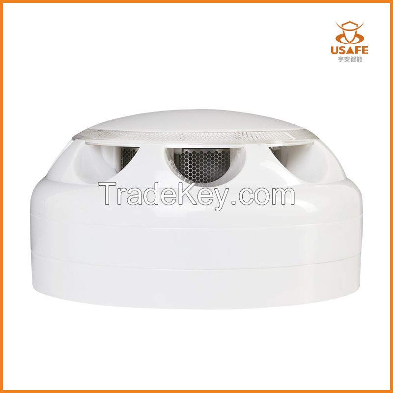 High Quality Conventional Photoelectric Smoke Detector with EN54-7 Approval