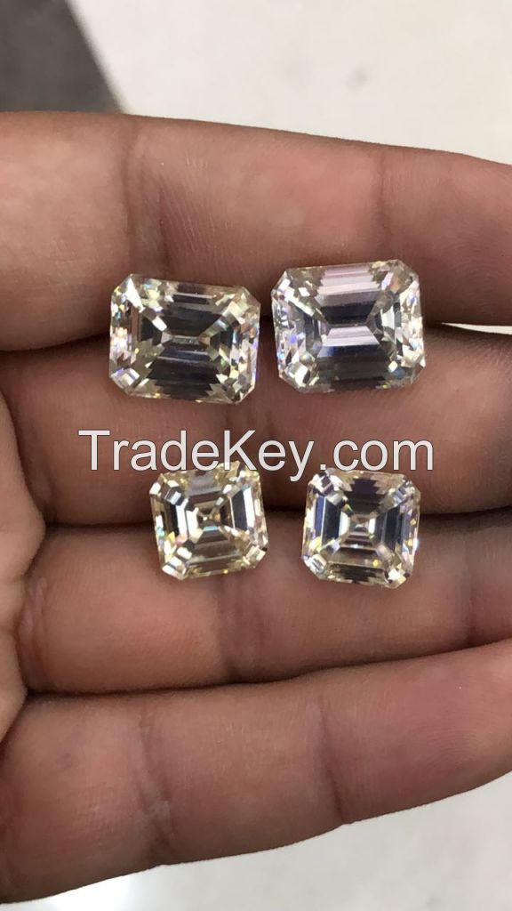 Super White Moissanite Diamond