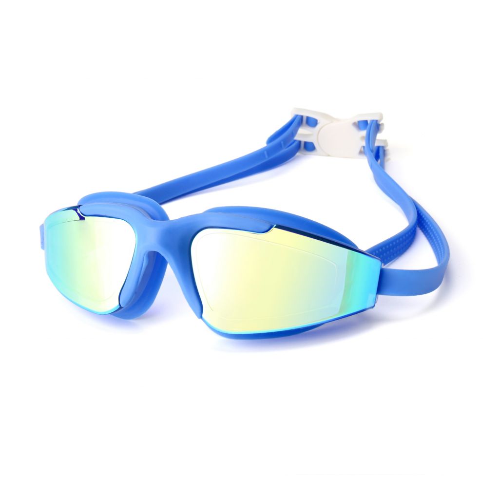 Electroplating UV Waterproof Antifog Swimwear Eyewear Swim Diving Water Glasses Adjustable Swimming Goggles Women Men