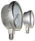 All Stainless Steel Pressure Gauges Case is welded with socket