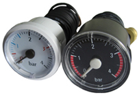 Capillary pressure gauge