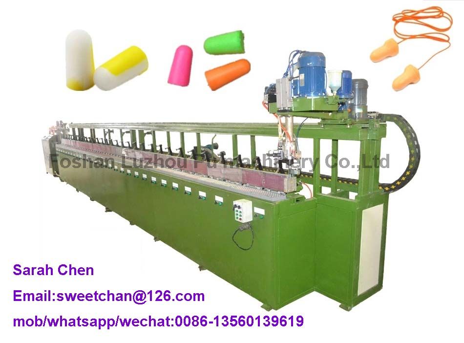 Pu ear plug foaming production machine