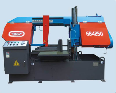 Horizontal metal band saw machine