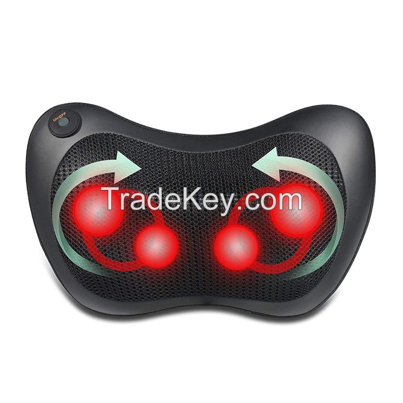 Shoulder & Neck Massager Pillow with Shiatsu Kneading Massage and Heat