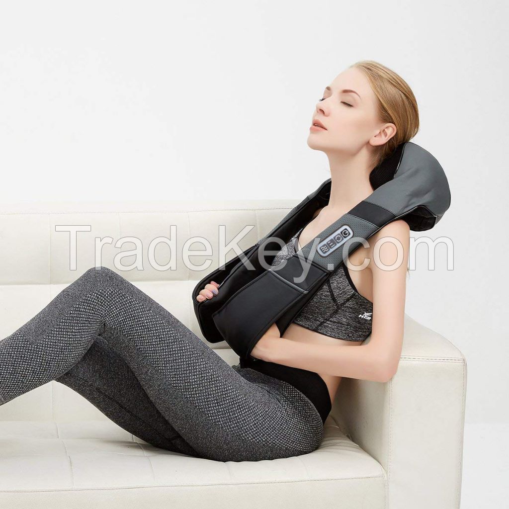 Electric Kneading Shiatsu Neck Shoulder Massager with Heat