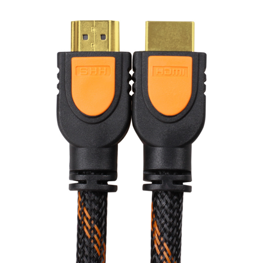 Braided Ultra HD HDMI Cable V2.0 High Speed 2160p 4K 3D CHROME HDTV Gold