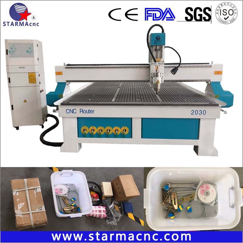 Best High Speed CNC Router 3D CNC Cutting / Milling Machine for Wood