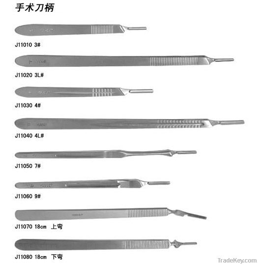 Stainless Steel Scalpel Handle