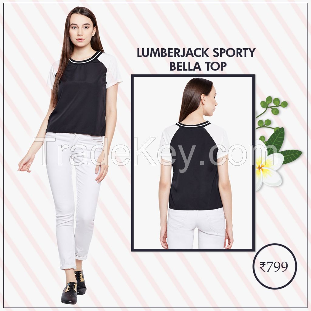 Only Rs.799 - LUMBERJACK SPORTY BELLA TOP