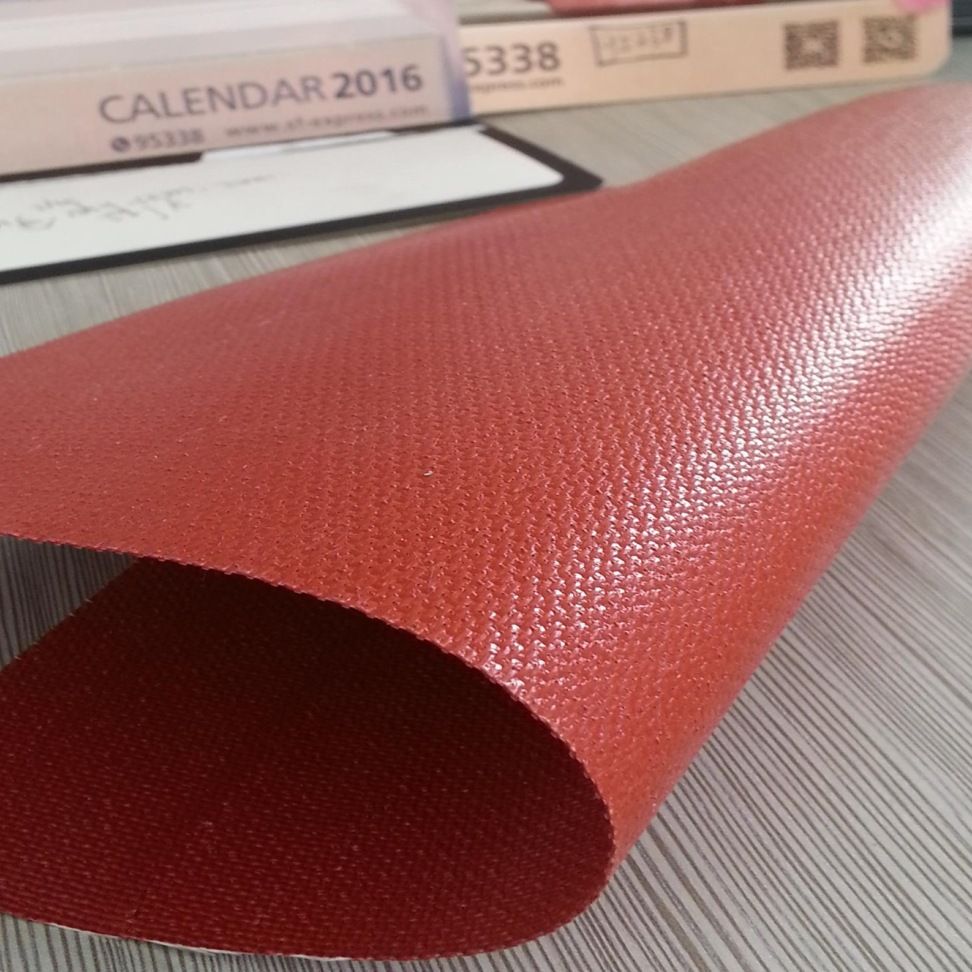 silicone rubber coated fiber glass