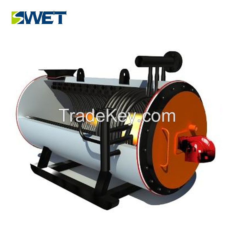 Mini 2ton fire tube industrial gas oil steam boiler price