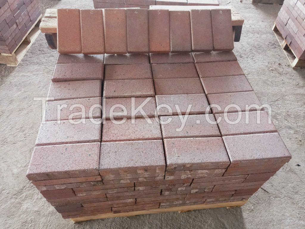 Refractory bricks for gardening decoration