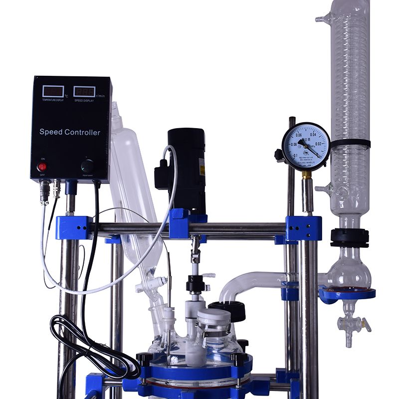 1L/2L/3L/5L/10L/20L/30L/50L/100L/200L Jacketed Glass Reactor