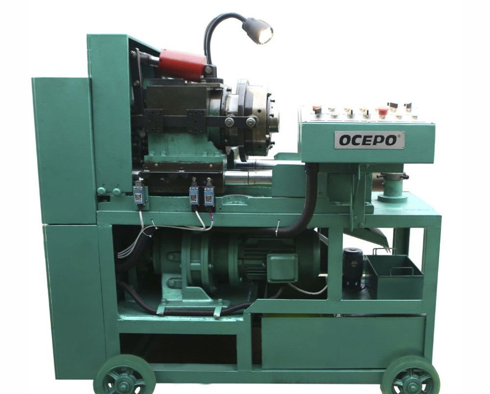 Automatic Rebar Thread Cutting Machine for Threading Upsetting Bar