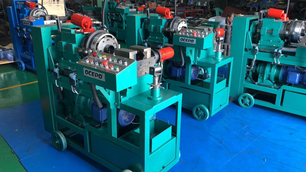 OCEPO Automatic Rebar Thread Cutting Machine for Sale