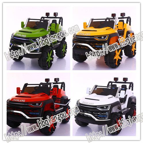 12V battery remote control different color four wheel children toys electric car