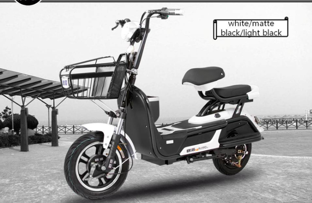 Electric Moped Scooter Adult Electric Bike Long Range