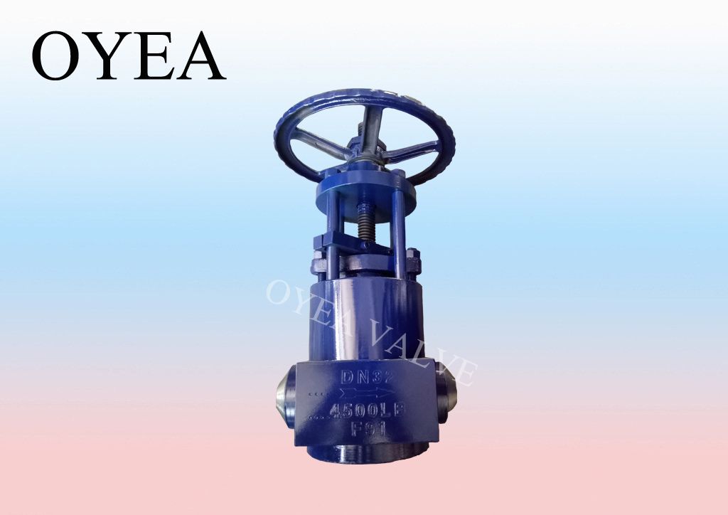 Power Station Pressure Seal Motorized Globe Valve