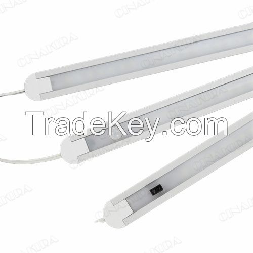 Under Cabinet Lights with Hand Wave, Under Counter Lighting 4000K Natural White,Dimmable,Plug and Play,LED Lights for Kitchen Cabinet, Cupboard, Closet, Desk