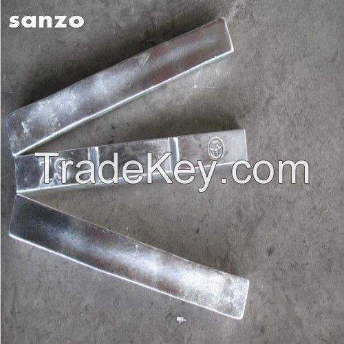 Zinc Anodes zinc for electroplating Diameter:8mmâ��-100mm all types zinc cathodic protection anodes 99.995%