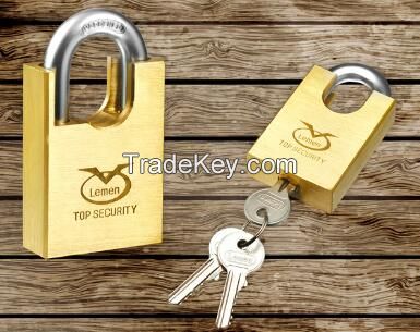 BRASS PADLOCK/THICK BRASS PADLOCK/LONG SHACKLE BRASS PADLOCKS/BRASS PADLOCKS WITH SECURITY KEY/EXTRA LONG SHACKLE BRASS PADLOCK