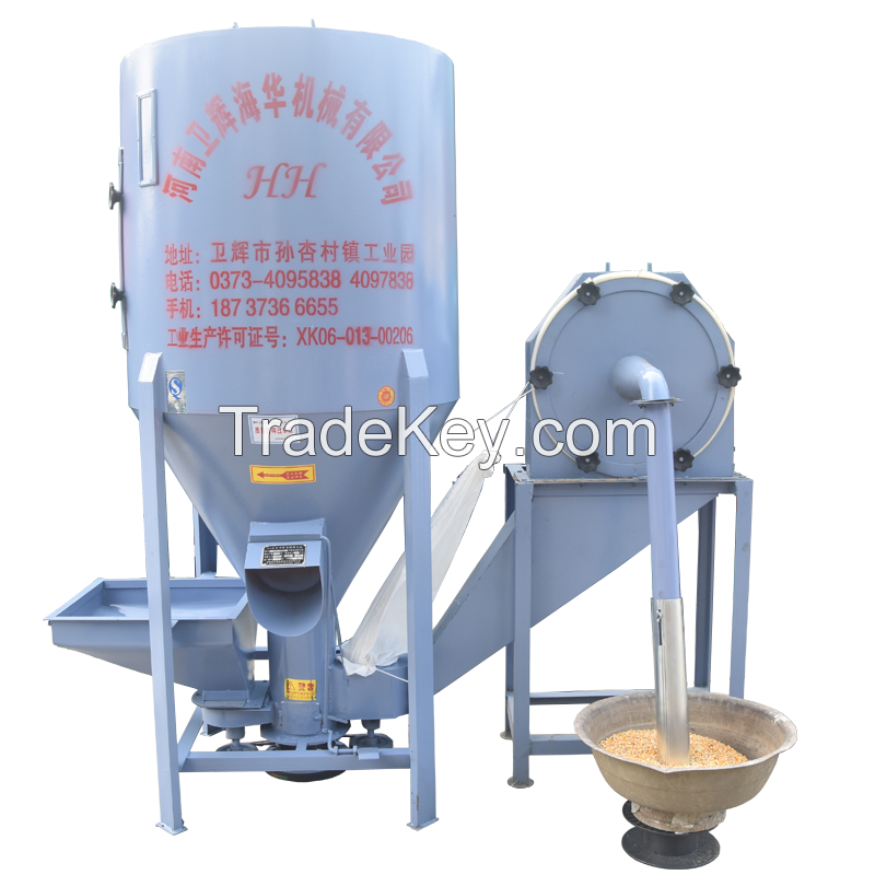 Easy Operation Small Animal Feed Mixer And Grinder Machine