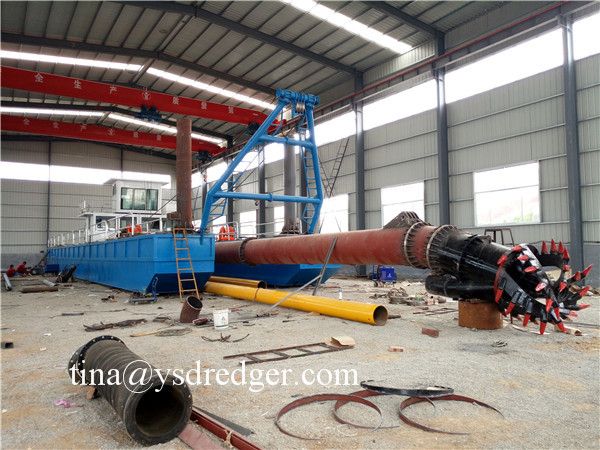 The best hydraulic sand suction dredger for hot sale.