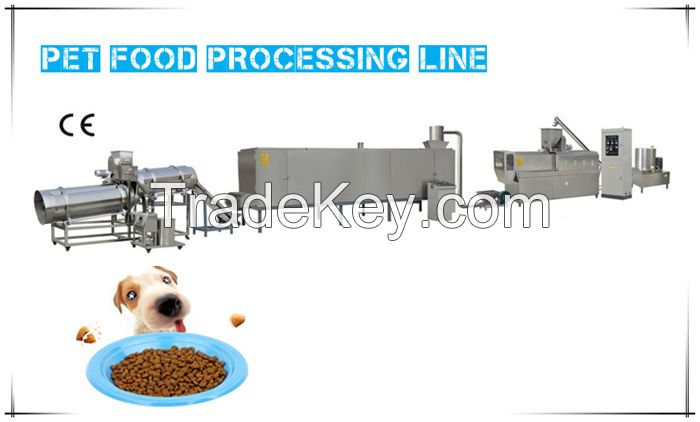 2018 china  Hot Sales Good Quality High Tech Pet Food Processing Line