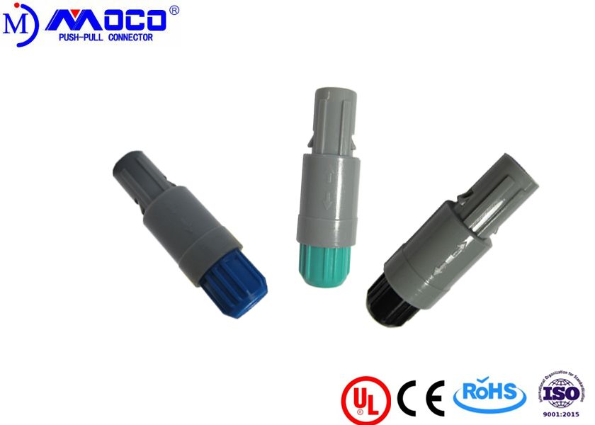 P series plastic 2-26 pin medical circular push pull connectors