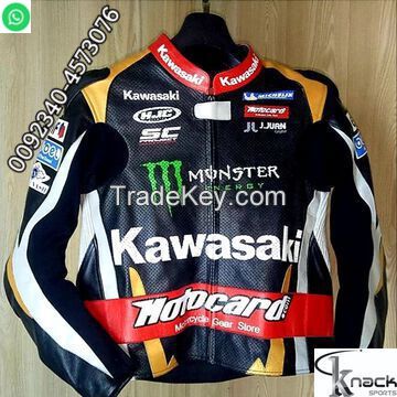 motorbike jacket manufacture bikerfashion kawasak ladybikers suit suzu