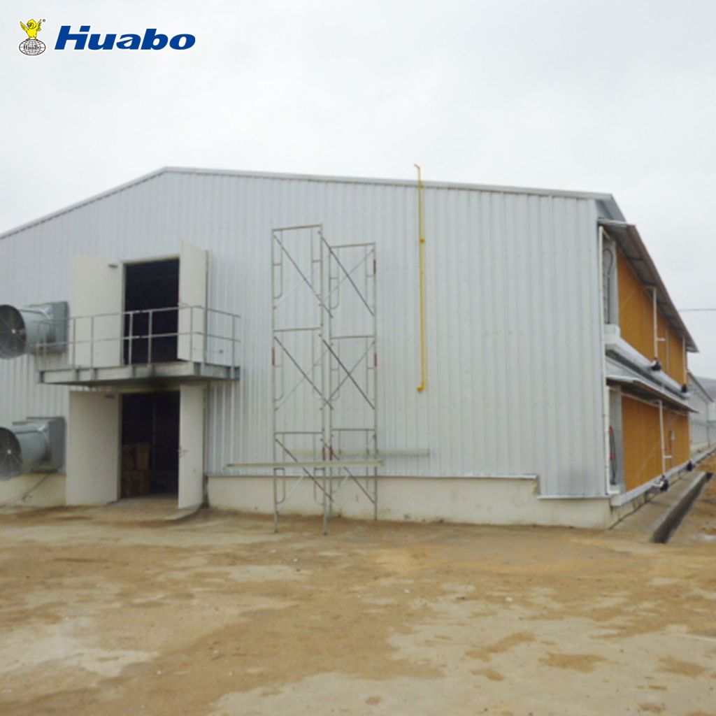 Tight and Light Steel Poultry Shed