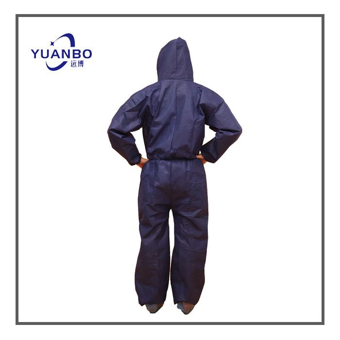 Nonwoven Disposable Coverall working Uniform Labor Protection