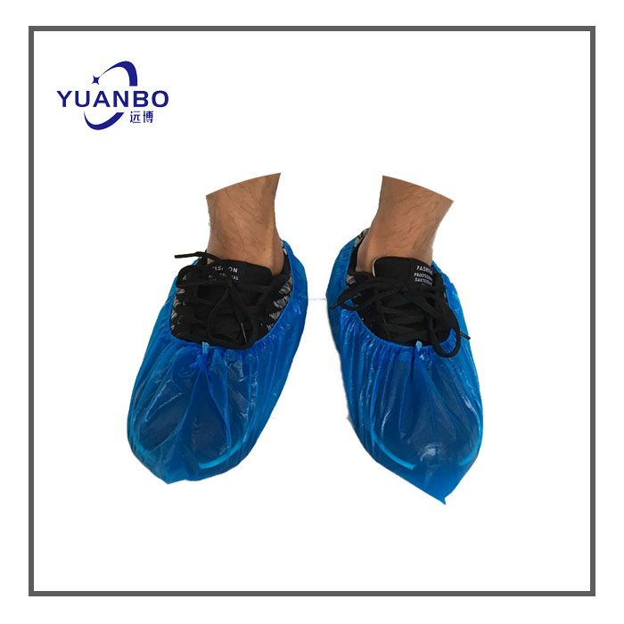 Disposable CPE Machine Made Shoe Cover