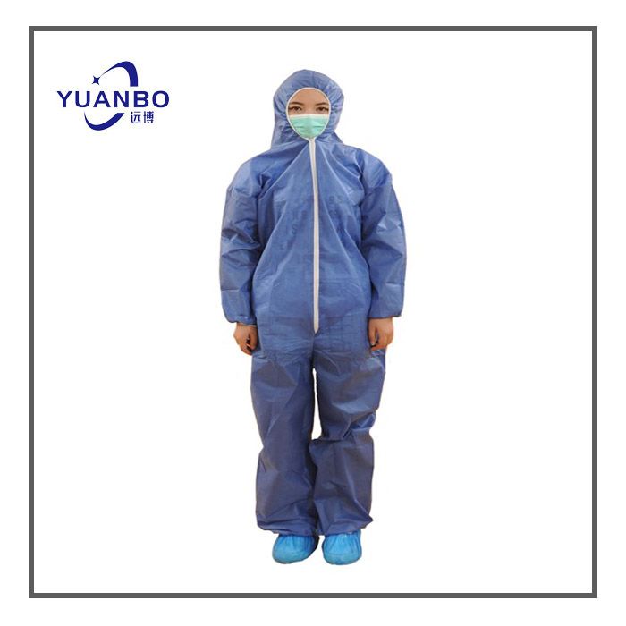 Disposable Safety SMS Nonwoven Workers Coverall