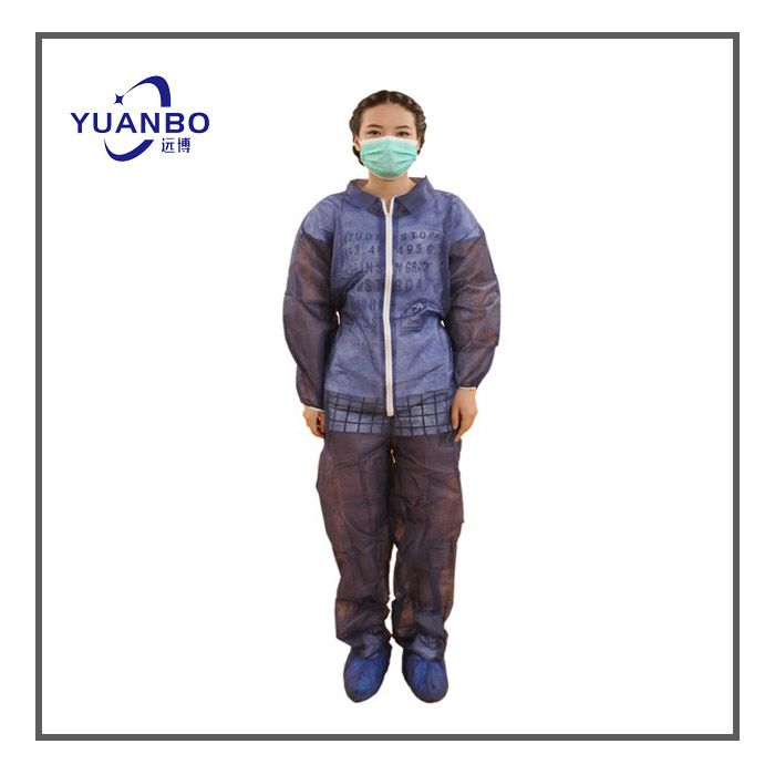 Disposable Safety SMS Nonwoven Workers Coverall