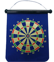 Magnetic dartboard